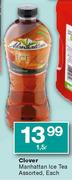 Clover Manhattan Ice Tea Assorted-1.5L Each
