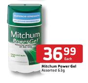 Mitchum Power Gel Assorted-63g Each