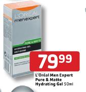 L'Oreal Men Expert Pure & Matte Hydrating Gel-50ml
