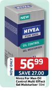 Nivea For Men Oil Control Multi Effect Gel Moisturiser-50ml