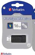 Verbatim 16GB USB Flash Drive-Each