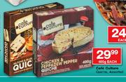 Cafe Culture Quiche Assorted-400g Each