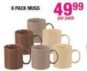 6 Pack Mugs-Per Pack