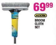 Addis Broom Cloth Set-Each