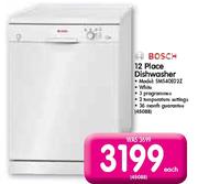 Bosch 12 Place Dishwasher(SMS40E02Z)