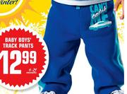 Can't Me Baby Boys Track Pants 6-24 Months