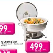4Ltr Chafing Dish-Each