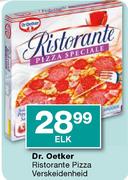 Dr.Oetker Ristorrante Pizza Verskeidenheid Elk