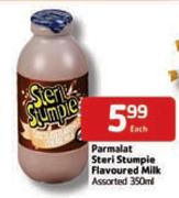 Parmalat Steri Stumple Flavoured Milk Assorted-350ml Each