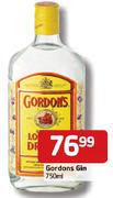Gordons Gin-750ml Each