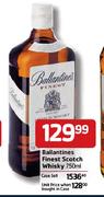 Ballantines Finest Scotch Whisky-750ml Each