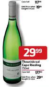 Theuniskraal Cape Riesling-750ml Each