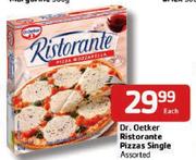 Dr. Oetker  Ristorante Pizzas Single Assorted-Each