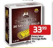 Penny Wise Sausage Rolls-30s Per Pack