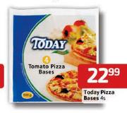Today Pizza Bases-4s Per Pack