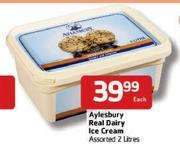 Aylesbury Real Dairy Ice Cream Assorted-2L Each