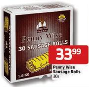 Penny-Wise Sausage Rolls-30's