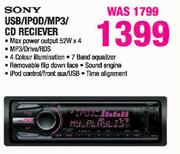 Sony USB/Ipod/MP3/CD Reciever-Each