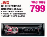 JVC CD Receiver/USB Car Radio-Each