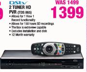Dstv 2 Tuner HD PVR-(TDS 865)