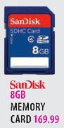 SanDisk Memory Card-8GB