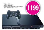 PS2 Black Console