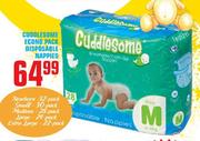 Cuddlesome Econo Pack Disposable Nappies Large-24's/Extra Large-22's Pack