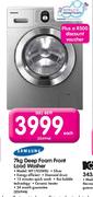 Samsung 7Kg Deep Foam Front Load Washer-Each