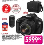 Canon 1100D Twin Lens Bundle-300mm