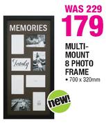 Multi-Mount 8 Photo Frame-Each