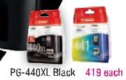 Canon PGL-440XL Black Cartridge-Each