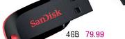 Sandisk 4GB Cruzer Blade-Each