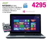 Acer Notebook(E1-531)
