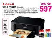 Canon 3-In-1 Printer(MG2240)