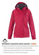 K-Way Women's Quinta Rain Jacket