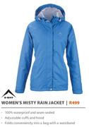 K-Way Women's Misty Rain Jacket