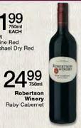 Robertson Winery Ruby Cabernet-750ml