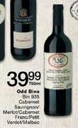 Odd Bins Bin 935 Cabernet Sauvignon/Merlot/Cabernet Franc/Petit Verdot/Malbec-750ml Each