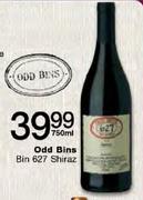 Odd Bins Bin 627 Shiraz-750ml