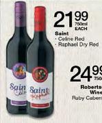 Saint Celine Red-750ml Each
