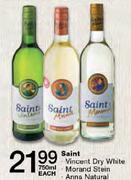 Saint Vincent Dry White-750ml Each