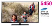 Samsung 40" FHD LED TV(UA40F5000)