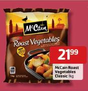 McCain Roast Vegetables Classic-1kg-