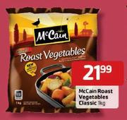 McCain Roast Vegetables Classic 1Kg