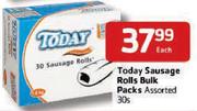 Today Sausage Rolls Bulk Packs Assorted-30s Each