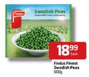 Findus Finest Swedish Peas 600g Each