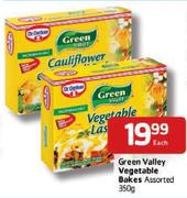 Green Valley Vegetable Bakes Assorted - 350g Each