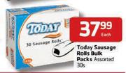 Today Sausage Rolls Bulk Packs Assorted - 30's Each