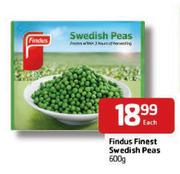 Findus Finest Swedish Peas - 600g Each