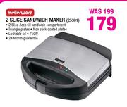 Mellerware 2 Slice Sandwich Maker-25301